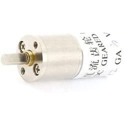 sourcing map Speed Reducer Motor DC 3V 110RPM 3mm Diameter Shaft Cylinder Electric Geared Box
