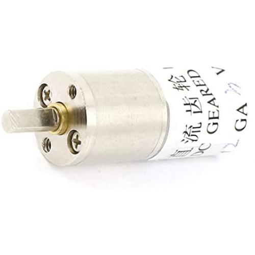 sourcing map Speed Reducer Motor DC 3V 110RPM 3mm Diameter Shaft Cylinder Electric Geared Box