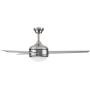 Design House 157339 Treviento 52 in. Indoor Ceiling Fan with Light, LED, Satin Nickel
