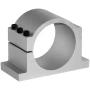 GREESUNY 80mm Spindle Motor Clamp Mount Bracket with 3PCS M8 Screws for CNC Router Engraving Machine