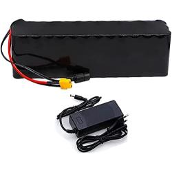 SHENGANG Lithium Battery Pack, 48V Ebike Battery, XT60 Plug,25A BMS and 54.6V 2A Charger,for 200W-1000W Motor Electric Bike Electric Scooter,12Ah