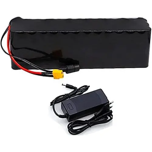 SHENGANG Lithium Battery Pack, 48V Ebike Battery, XT60 Plug,25A BMS and 54.6V 2A Charger,for 200W-1000W Motor Electric Bike Electric Scooter,12Ah