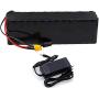 SHENGANG Lithium Battery Pack, 48V Ebike Battery, XT60 Plug,25A BMS and 54.6V 2A Charger,for 200W-1000W Motor Electric Bike Electric Scooter,12Ah