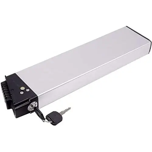 Jieoto Battery 36 V 10Ah 13Ah 15Ah Folding Built-in Electric Bike Lithium Battery for 350W 250W 200W Bike Motor