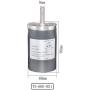 JINchao-Dc motor DC Permanenr Magnet Gear Motor, High Speed 38/50/60mm Bemonoc Diameter DC Electric Motor, 12V 24V 200-5000 Rpm, Easy to install ( Speed(RPM) : DIA 60 2000 RPM , Voltage(V) : 24V )