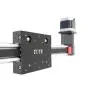 FUYU FPB50 CNC Linear Rail Slide Guide Belt Drive Linear Stage Motion Actuator Router Parts Motorized Nema Stepper Servo Motor[1500mm Stroke]