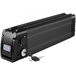 Jieoto Ebike Battery 48V 17Ah, with Charger and BMS Protection Board Lithium Pedelec Electric Bike Battery Pack for 200W 350W 500W 750W Folding Bicycles Motor (48V 17AH 2/4Pin)