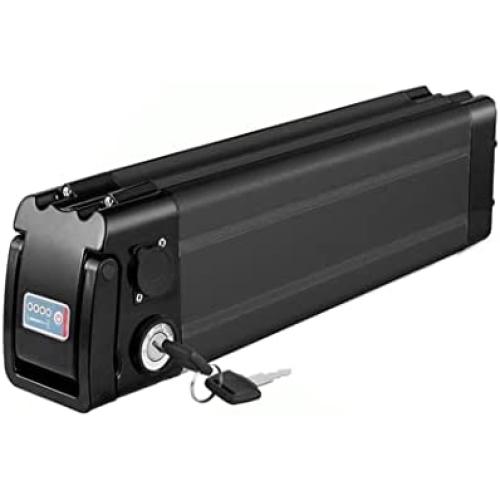 Jieoto Ebike Battery 48V 17Ah, with Charger and BMS Protection Board Lithium Pedelec Electric Bike Battery Pack for 200W 350W 500W 750W Folding Bicycles Motor (48V 17AH 2/4Pin)
