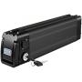 Jieoto Ebike Battery 48V 17Ah, with Charger and BMS Protection Board Lithium Pedelec Electric Bike Battery Pack for 200W 350W 500W 750W Folding Bicycles Motor (48V 17AH 2/4Pin)