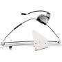 Rear Driver Side Power Window Regulator with Motor Compatible for 2001 2002 2003 2004 Jeep Grand Cherokee Replace# 741-374 55363285AB