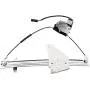 Rear Driver Side Power Window Regulator with Motor Compatible for 2001 2002 2003 2004 Jeep Grand Cherokee Replace# 741-374 55363285AB