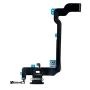 Johncase OEM Charging Port Dock Connector Flex Cable + Microphone + Vibrating Motor Buckle Replacement Part Compatible for iPhone Xs All Carriers (Black)
