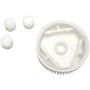 ADVANCE IGNITION Headlight Motor Gear Repair Kit Heavy Duty 8PCS Gear With Bushing Kits Compatible with Chevrolet 88-96 Corvette 5.7L 1986 1987 1988 1989 1990 1991 1992 1993 1994 1995 1996