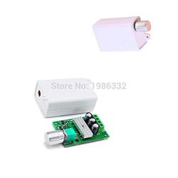 Laliva Tool - WS16 6-28V 3A Electronic DC Motor Speed Controller Voltage Regulator Dimmer PWM Control Switch 6V 12V 24V 28V with Outer Case