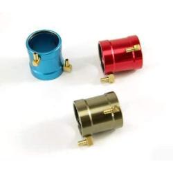 Vehicles-OCS 1PC CNC Aluminum Alloy Brushless Motor Water Cooling Jacket Colorful Motor Cover Water-Cooled Sleeve for RC Electric Boat Model - (Color: B28 L28mm Red)