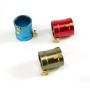 Vehicles-OCS 1PC CNC Aluminum Alloy Brushless Motor Water Cooling Jacket Colorful Motor Cover Water-Cooled Sleeve for RC Electric Boat Model - (Color: B28 L28mm Red)