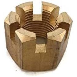 ITACO Boat Motor 90171-18M04 Propeller Prop Nut Castle for Yamaha Outboard Marine F 100-350hp Diesel L4 V6 V8 MU 2/4-stroke Engine