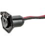 MotorGuide 8M4000954 Trolling Motor Power Receptacle, 2-Prong 12V, 24V or 36V Trolling Motors, for Bow-Panel Installation