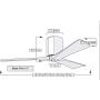 Matthews IR3H-BW-MWH-42 Irene Indoor/Outdoor Damp Location 42
