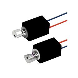 Xnrtop 20Pcs DC 3V 3500RPM Pager Cell Phone Micro Vibration Motor 4mm x 8mm(Black)