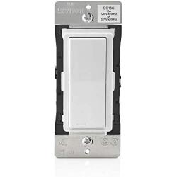 Leviton DG15S-1BW Decora Smart Switch, Zigbee Certified, White