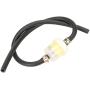 GREHUA Gas Fuel Filter Tube Line with Gas Inline Fuel Filter for GY6 50cc 90cc 110cc SSR110 SSR125 XR50 CRF50 Taotao Apollo Pitster Pro Roketa Baja Jonway Scooter Pit Dirt Bike Moped Motorcycle Parts