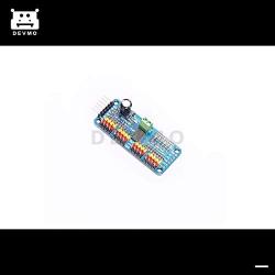 DEVMO PCA9685 16 Channel 12-bit PWM Servo Motor Driver I2C IIC Interface Shield Module Compatible with Servo Ar-duino Raspberry Pi