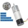 Encoder Metal Gearmotor 12V DC Low Speed 35RPM Gear Motor with Encoder for Arduino and 3D Printers