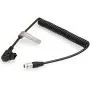 SZRMCC Cabrio Lens Hirose 20 Pin Male to D-tap Coiled Power Cable for Fujinon Cabrio servo Zoom Motor Lens