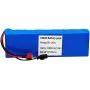 Wnicek 36V 12000mAh 10S 3P E-Bike Battery Pack Built-in 20A BMS Waterproof Lithium-ion Battery Pack with Charger Fit for 500W 350W 250W 200W E-Bike Scooters Motor