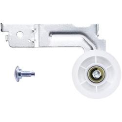 DC93-00634A Dryer Idler Pulley Replacement for Samsung Kenmore Clothes Dryer. Motor Idler Pulley Assembly with Steel Retaining Clip. Replace Parts DC93-00634A, DC96-00882C, DC97-07509B, 4455850