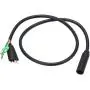 Vifemify Electric Bike Accessories 600mm Motor Convert Extension Cable 9 Pin Conversion Line Waterproof Connector Electric Conversion Kit