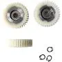 Bafang Motor Fat HUB Motor RM G060.750, G062.1000 and RM G020 SWX02 Gear Set Spare Part 36 Teeth Nylon Geared 3PCS with Circlip Ring