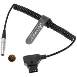 Cable-ARRI cforce RF Motor-cmotion cPRO-CAM 7 Pin Male to D-tap Coiled Cable