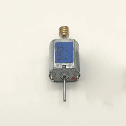 Pangocho Jinchao-Dc Motor 2PCS DC Motor 12-24VDC, 030 with Copper Worm 19500RPM, Double Output Shaft Micro Motor, Easy to Install