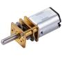 Mini DC Gearwheel Gear Motor 6V 600RPM N20 Motor for Robot Wheel, DIY Toys, RC Cars - (2 PCS)