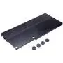 MotorGuide 8M0095973 Universal Quick-Release Bracket Top Plate for Electric Trolling Motors — Aluminum — Black