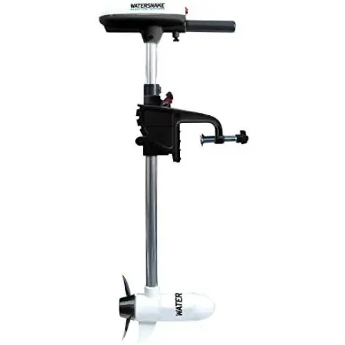 Watersnake T18 ASP - 18 Pound Thrust 12v Electric Saltwater Trolling Motor with Transom Mount