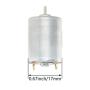 Fielect DC Motor, DC 1.5-9V 7400RMP Micro Electric Motor Miniature DC Motors Electronic Component Motor Accessories for RC Car Robot Model DIY Toy