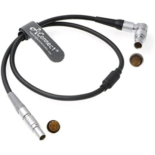 Cable-Alexa-Amira-CAM-EXT-Motor 7 Pin Male to EXT 6 Pin Right Angle for ARRI cforce RF Motor| cmotion cPRO Motor camin| Alexa| Amira AConnect 60CM