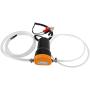 Amarine Made 12V 60W Oil Change Pump Extractor, Oil/Diesel Fluid Pump Extractor Scavenge Oil Change Pump Transfer Suction Transfer Pump with Tubes Truck Rv Boat ATV (60W)