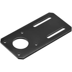 MECCANIXITY Motor Bracket Motor Mounting Holder 100x50mm Black for NEMA 17 Stepper Motor
