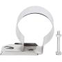 Ignition Coil Bracket, CNC Aluminium Alloy Ignition Coil Mount Bracket Fit for Ford Mustang F150 (Chrome-Plated Silver)