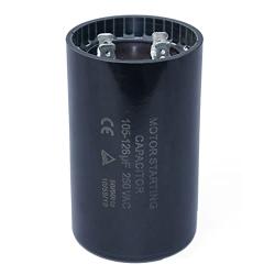 KBL 105-126 MFD (uF) Motor Start Capacitor Compatible for Franklin Control Box 2823008110, 2823018110, 2801084915, 2823018310, 2823508110 1.0 1.5 and 2 HP Well Pump and Others