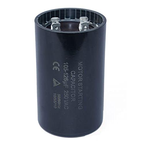 KBL 105-126 MFD (uF) Motor Start Capacitor Compatible for Franklin Control Box 2823008110, 2823018110, 2801084915, 2823018310, 2823508110 1.0 1.5 and 2 HP Well Pump and Others