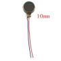 RuiLing 10-Pack 1034 Micro Flat Vibration Motors 12000Rpm 3V Voltage Mini Thick Coin Vibrating Motor for Cell Phone Tablet Household Appliances 10x3.4mm