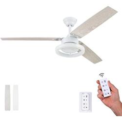 Prominence Home 51462-01 Orbis Ceiling Fan, 52, White