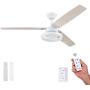 Prominence Home 51462-01 Orbis Ceiling Fan, 52, White