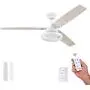 Prominence Home 51462-01 Orbis Ceiling Fan, 52, White