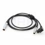 DRRI Preston Micro Force V+F2 (MF2) Unit to Heden M26T Analog Motor Power Control Y Cable (10P-FGG 4P+dtap)